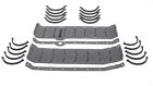 11092-10 Sce Gaskets Sbc Molded 679002115830