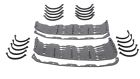 11096-10 Sce Gaskets Sbc Molded 679002115878