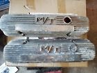 140r-11b Rare Vintage Aluminum Valve Covers For Pontiac