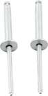 18199 Allstar Performance Medium Head Rivet Silver Pc 848238007305