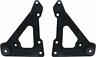 38145 Allstar Performance Black Sprint Motor Plate With Bushings 848238069396