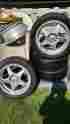 45mm Oz Racing Rims 5 With 4 Mounted Tires