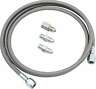 46110-60 Allstar Performance In Braided Stainless Gauge Line Kit 848238050776