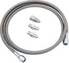 46110-72 Allstar Performance In Braided Stainless Gauge Line Kit 848238050783