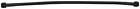 48375 Allstar Performance An Black Brake Hose In Braided 848238025507