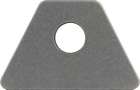 60019-25 Allstar Performance Flat Seat Tab Chassis Steel Pc 848238033007