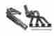 642lv Schoenfeld Dirt Late Model Headers Ford Aluminum Svo Square Port P N