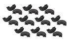 64460-10 Allstar Performance In Collar Style Black Shock Shim 848238063707