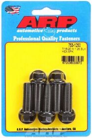 753-1250 753 1250 Arp Hex Oxide Bolt Black