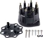 81226 Allstar Performance Black Hei Style Distributor Cap 848238041316