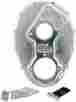90080 Allstar Performance Aluminum 1 Piece Timing Cover Small Block Chevy P N