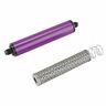 910-11745-6 Racers Speed Shop Fuel Filter Purple Inch Aluminum With Stainless