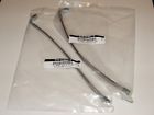 910-31897-3 Speedway Two Stainless Brake Lines With Degree End