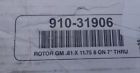 910-31906 Speedway Pro-lite Vented Rotor