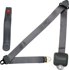 98116 Allstar Performance Seat Belt Push Button Buckle Gray 848238043310
