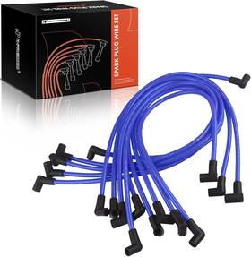 Apspw-290 A-premium 9pcs Spark Plug Wires Replacement Compatible With Chevrolet Blue