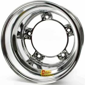 51-200530 Aero Race Wheels - 15 Inch X 10 3 Wide 5 Chrome Wheel