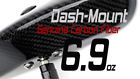 Aero Inc Auto Racing Mirror Real Carbon Fiber Covex Straight