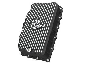 Afe 46-71420b 20-26 Gm Trucks L6 3.0l Transmission Pan - Black With Machined Fins