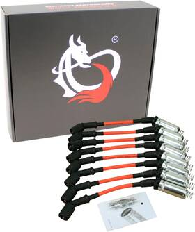 Pwj256-o Aip Electronics Dragon Fire Performance Orange Direct Fit 8.5mm Spark Plug Wire Set