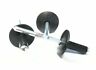 Al66s-fblk-50-pk Racers Speed Shop Flat Black Large Head Aluminum Steel Mandrel
