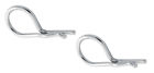 All18516 Allstar Performance Replacement Hood Hairpin Clips Chrome 848238008692