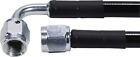 All48434-30 Allstar Coated Braided Line 30in #3hose 3str 3 90 Steel