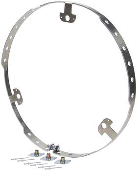 All44245 Allstar Performance Mud Cover Ring - Flat Style Bolt-on Aluminum