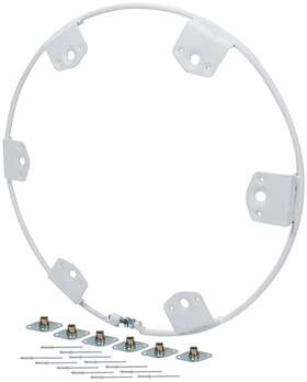 All44251 Allstar Performance Wheel Ring Round Style Steel 6 Fastener Bolt-on