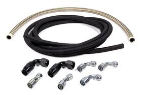 All48205 Allstar Performance Power Steering Hose Kit Box To Bellhousing Mount