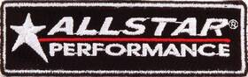All99955 Allstar Performance Patch - Logo 3-1/2 In Long 1 Tall Black Each