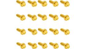 Arlen Ness 300-946 12 Point Rocker Box Bolt Kit - Gold