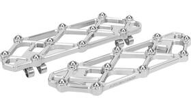 Arlen Ness 410-054 Diamond Floorboards - Driver Chrome