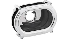 Arlen Ness 600-201 Method Stage Ii Oval Air Cleaners - Chrome Anodized