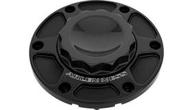 Arlen Ness 701-013 Gas Cap Assemblies - 12 Point Black Anodized