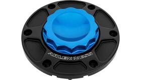 Arlen Ness 701-015 Gas Cap Assemblies - 12 Point Blue Anodized