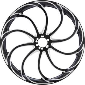 Arlen Ness 71-561 Forged Billet Rear Rim - 18 Inch X 5.50 Drift Black