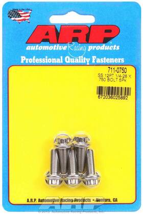 711-0750 Auto Racing Products Arp 711 0750 Stainless Steel 1 4 28 Fine Rh Thread