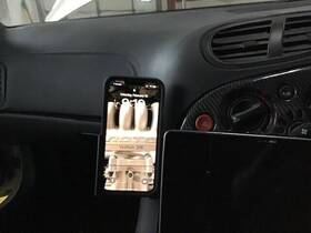 5001-r Banzai Racing Fd3s Cell Phone Holder Rhd 93 Rx-7