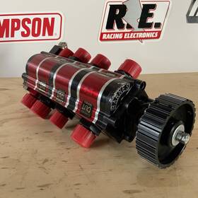 8003120 Barnes Nascar Used Racing Parts / Dry Sump Oil Pump Excellent