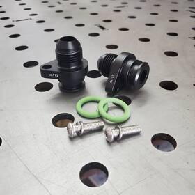 Benzforce Bf697560621938 Oil Cooler Fittings Pair - M113 M113k M156