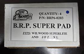 Brp6-0203 Bicknell Racing Products Brp 6-0203 Super Break Pads Fits Wilwood Superlite Jfz And Xl Qty. 4
