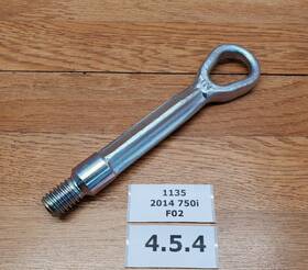 In-b2 Bmw 10-15 Oem F01 F02 740 750 Front Or Rear Tow Hook Reinforcement 52k
