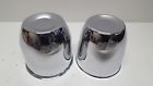 Per-c0206 C0206 Unbranded Two Chrome Wheel Center Cap Push Thru Diameter Tall
