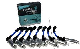 109450 Cable Master 10mm Blue 10.2 Mm Racing Spark Plug Wires For Rainier Express Savana 1500