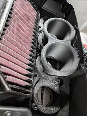 2011-szk-gsx-r Carbonsmith 2011-2024 Suzuki Gsx-r 600/750 Carbon Fiber Dimpled Velocity Stacks