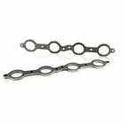 Cbm-11211 Cbm Motorsports Ls Style Mild Steel Exhaust Flanges 1.875inch Port 1 Pair