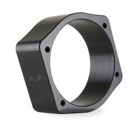 Cbm-10793-b Cbm Motorsports Billet Ls Throttle Body Spacer For Whipple 2.9l Supercharger 112mm Black