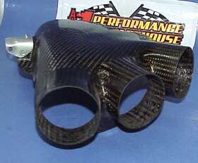 Hen11803 Crawford Composites 1 Carbon Fiber Brake Rotor Air Duct Nascar Cc369lh