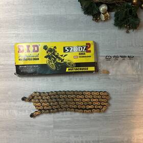 Did Proffesional 525516386203 520 Dz2 X 120 L Rb Universal Motorcycle Roller Chain Motocross Enduro